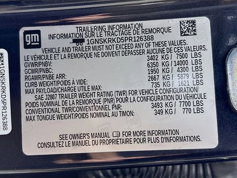 Certified 2023 Chevrolet Tahoe RST AWD/4WD image 38