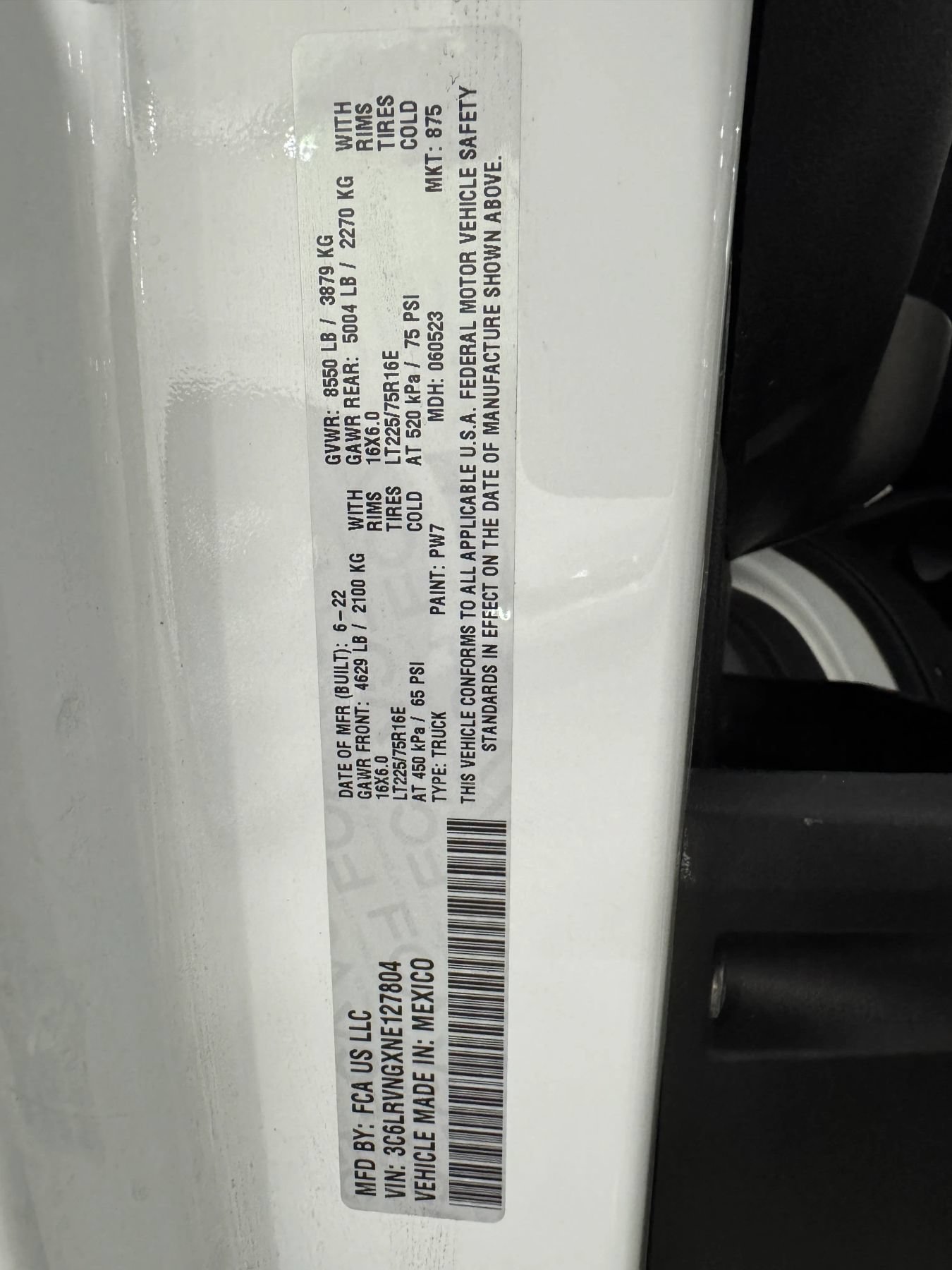 Used 2022 RAM ProMaster 1500 FWD image 25