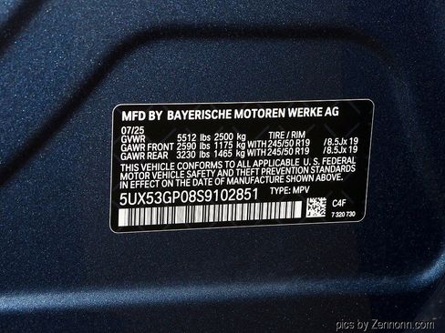 Certified 2025 BMW X3 xDrive30 AWD/4WD image 41