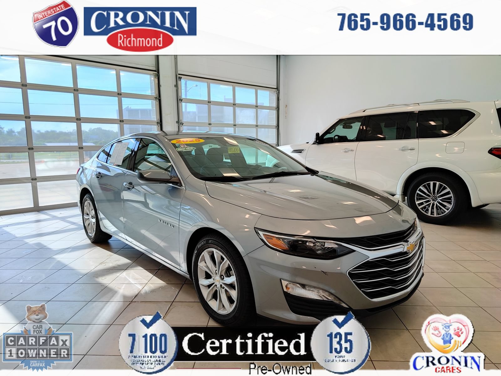 Used 2025 Chevrolet Malibu LT FWD image 1