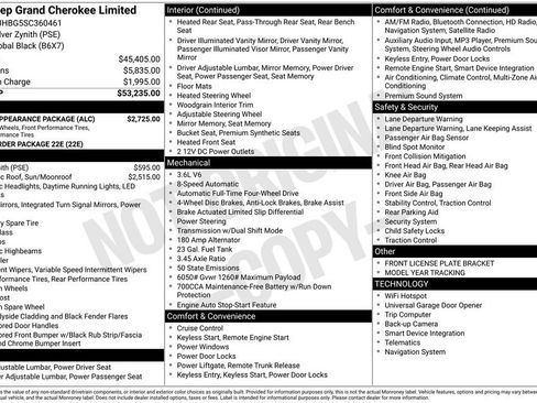 New 2025 Jeep Grand Cherokee Limited w/ Black Appearance Package image 31