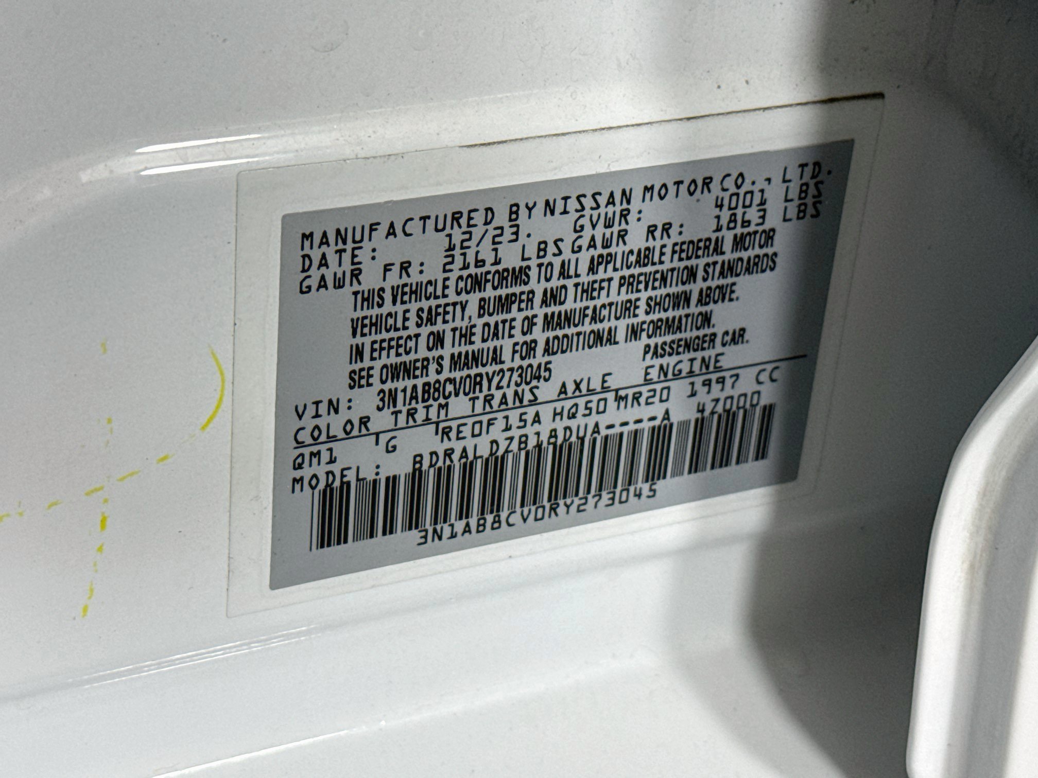 Used 2024 Nissan Sentra SV FWD image 36