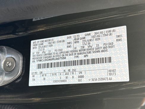 Used 2024 Ford Escape Active w/ Tech Pack #1 image 31