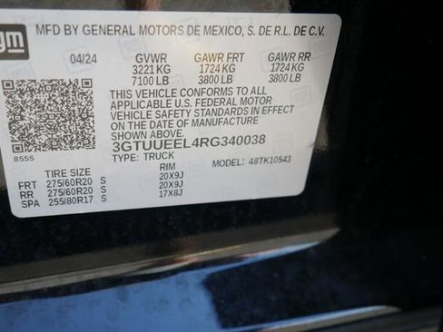 Used 2024 GMC Sierra 1500 AT4 w/ AT4 Premium Package AWD/4WD image 27