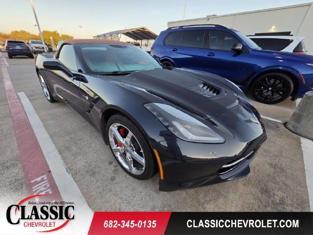 Used 2014 Chevrolet Corvette Stingray Convertible w/ 3LT Preferred Equipment Group RWD image 1