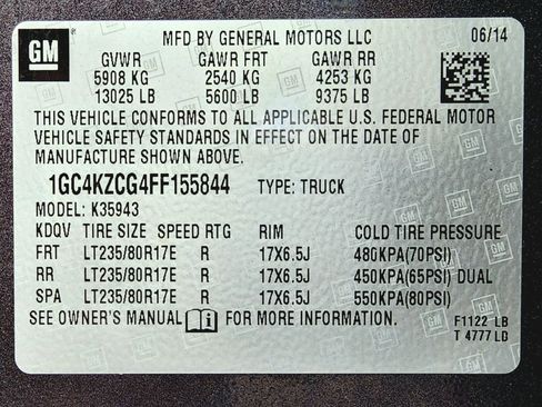 Used 2015 Chevrolet Silverado 3500 LT w/ LT Convenience Package image 21