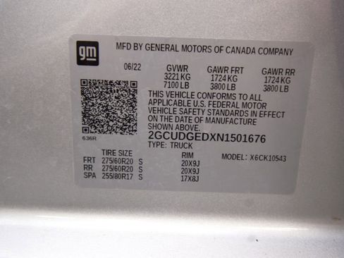 Used 2022 Chevrolet Silverado 1500 LTZ image 30