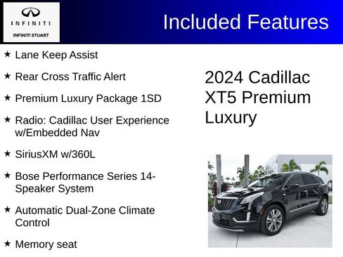 Used 2024 Cadillac XT5 Premium Luxury AWD/4WD image 3