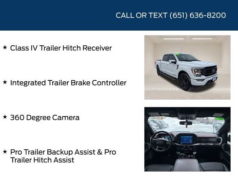 Used 2023 Ford F150 Lariat w/ Equipment Group 502A High image 30