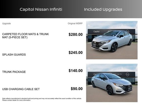 Certified 2025 Nissan Versa SR w/ Trunk Package image 9