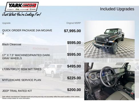 New 2026 Jeep Gladiator Mojave AWD/4WD image 3