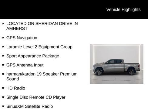 Used 2019 RAM 1500 Laramie AWD/4WD image 5