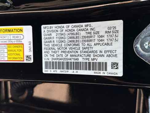 Used 2025 Honda CR-V LX image 17