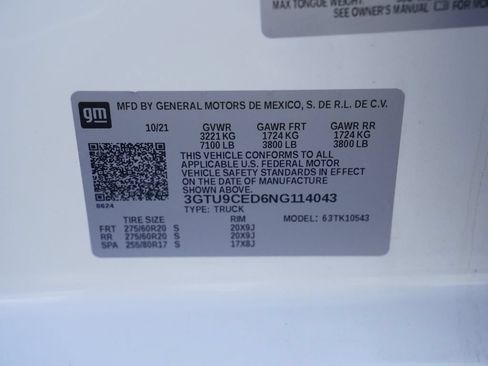 Used 2022 GMC Sierra 1500 Elevation AWD/4WD image 35