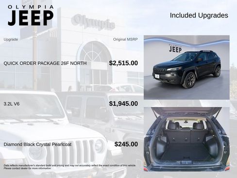 Used 2020 Jeep Cherokee Latitude w/ Quick Order Package 26F North image 4