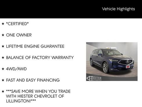 Used 2023 Acura MDX SH-AWD w/ Technology Package image 8