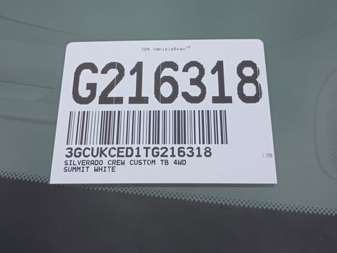 New 2026 Chevrolet Silverado 1500 Custom Trail Boss w/ Dark Appearance Package image 36