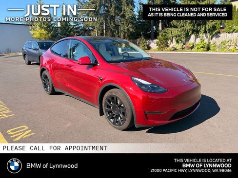 Used 2024 Tesla Model Y Long Range AWD/4WD image 1