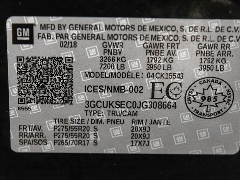 Used 2018 Chevrolet Silverado 1500 LTZ image 44