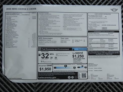 New 2026 MINI Cooper S image 9