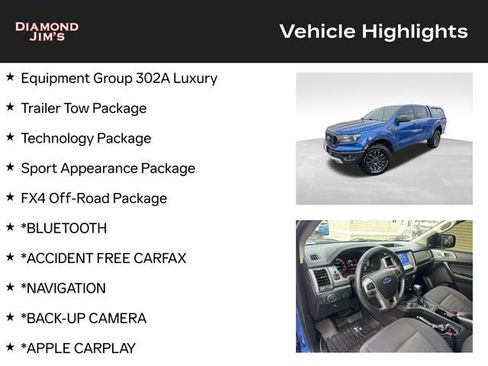 Used 2019 Ford Ranger XLT w/ Equipment Group 302A Luxury image 4