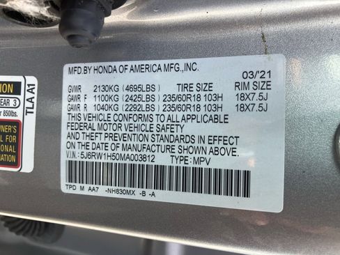 Used 2021 Honda CR-V EX image 39