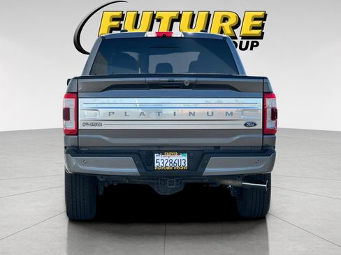 Certified 2022 Ford F150 Platinum w/ Equipment Group 701A High AWD/4WD image 4