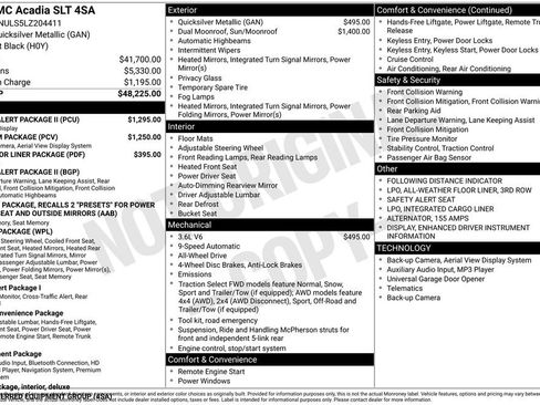 Used 2020 GMC Acadia SLT w/ Driver Alert Package II image 28