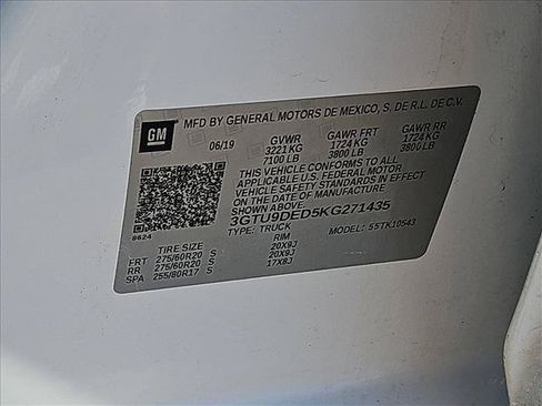 Used 2019 GMC Sierra 1500 SLT AWD/4WD image 25