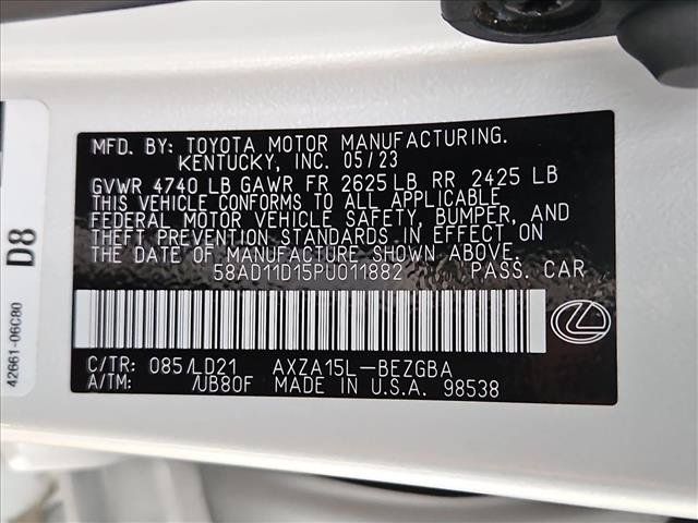 Used 2023 Lexus ES 250 w/ Premium Package AWD/4WD image 26