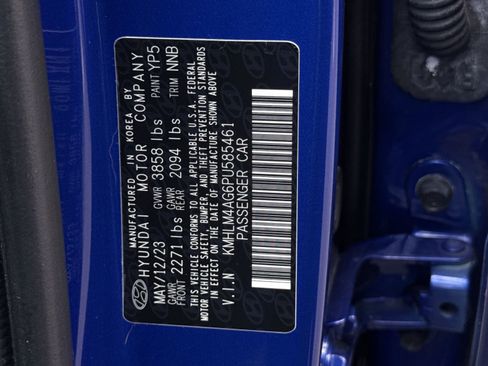 Certified 2023 Hyundai Elantra SEL FWD image 29