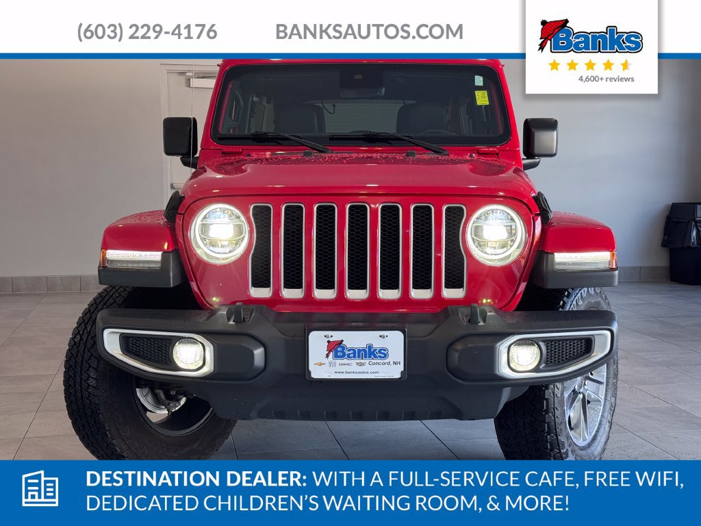 Used 2020 Jeep Wrangler Unlimited Sahara AWD/4WD image 3