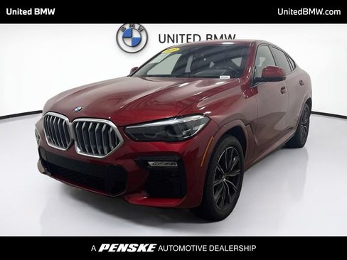 Used 2021 BMW X6 xDrive40i AWD/4WD image 1