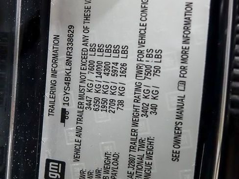 Certified 2022 Cadillac Escalade Premium Luxury image 31