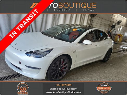 Used 2020 Tesla Model 3 Performance AWD/4WD image 1