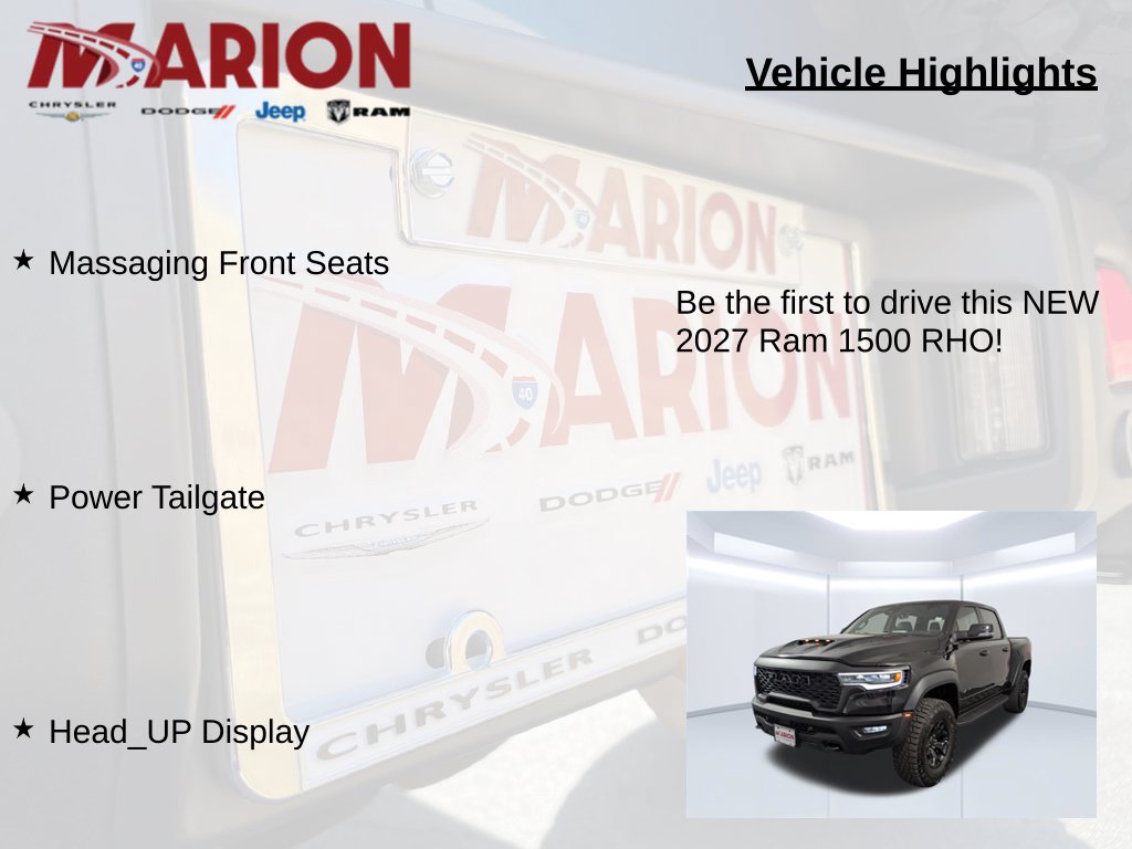 New 2027 RAM 1500 RHO w/ RHO Level 1 Equipment Group AWD/4WD image 5