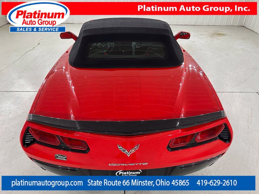 Used 2018 Chevrolet Corvette Stingray Convertible w/ 3LT Preferred Equipment Group RWD image 46