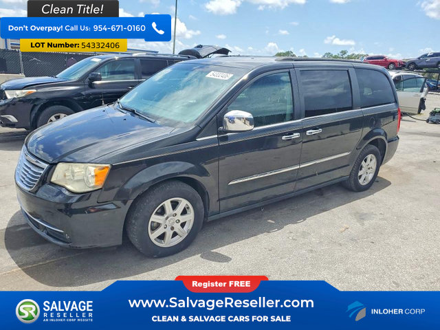 Used 2012 Chrysler Town & Country Touring w/ Entertainment Group #1 FWD image 1