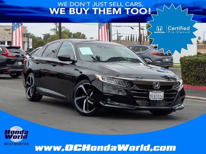 Certified 2022 Honda Accord Sport