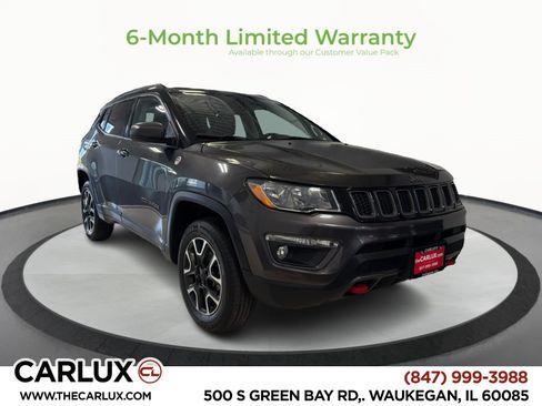 Used 2021 Jeep Compass Trailhawk AWD/4WD image 1