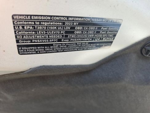 Used 2023 Nissan Murano Platinum w/ Cargo Package FWD image 11