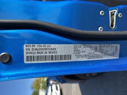 Used 2021 Jeep Compass 80th Special Edition w/ Sun and Sound Group image 29