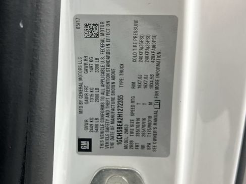 Certified 2017 Chevrolet Colorado W/T w/ WT Convenience Package RWD image 33