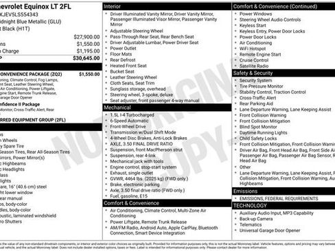 Used 2020 Chevrolet Equinox LT w/ Driver Convenience Package image 6