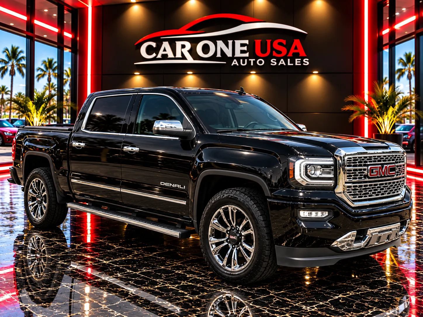 Used 2017 GMC Sierra 1500 Denali RWD image 1