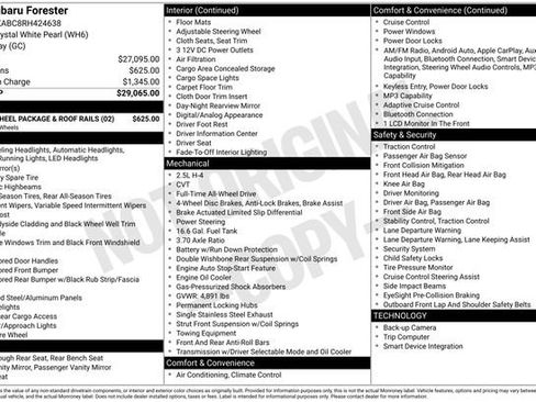 Used 2024 Subaru Forester AWD/4WD image 6