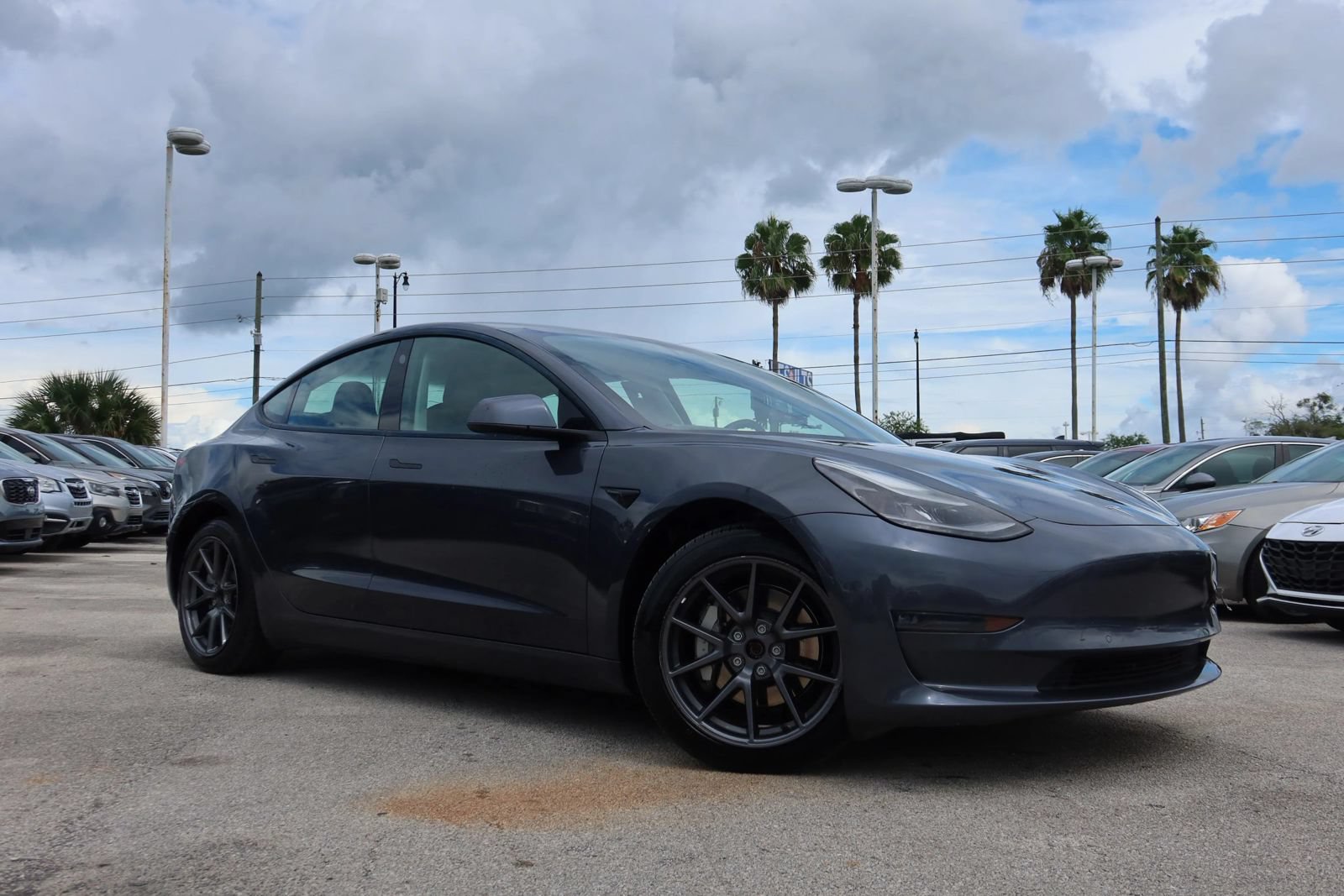 Used 2021 Tesla Model 3 Long Range AWD/4WD image 1