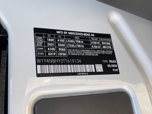 New 2026 Mercedes-Benz Sprinter 2500 image 20