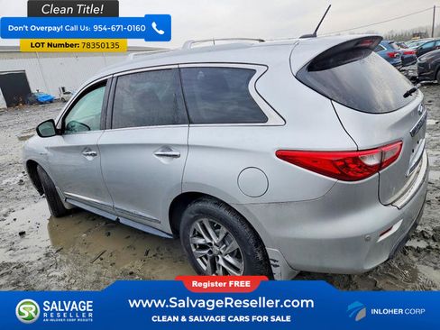 Used 2014 INFINITI QX60 4dr Sport w/ HEV Premium Package image 3