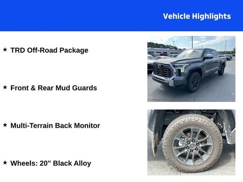 Used 2024 Toyota Tundra 1794 Edition w/ TRD Off-Road Package AWD/4WD image 4